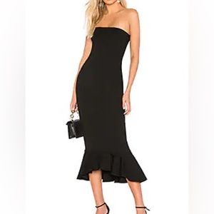 Superdown izzy ruffle maxi dress